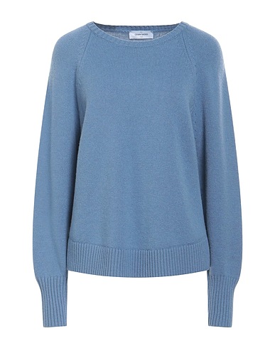 GRAN SASSO Sweater Slate blue 70% Virgin Wool, 20% Viscose, 10% Cashmere