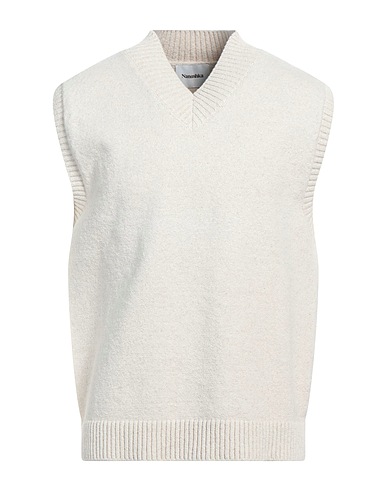 NANUSHKA Sleeveless sweater Beige 78% Cotton, 22% Polyamide
