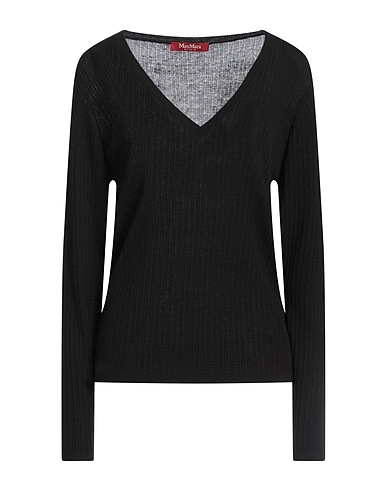 MAX MARA STUDIO Sweater Black 55% Silk, 45% Wool