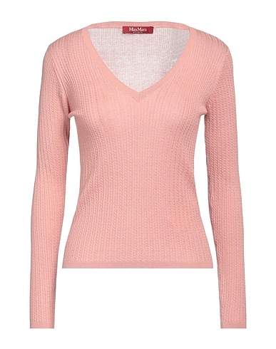 MAX MARA STUDIO Pullover Antikrosa 55% Seide, 45% Wolle