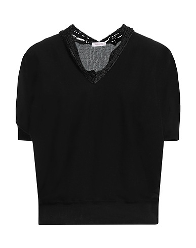 ROSSOPURO Jumper Black 100% Cotton