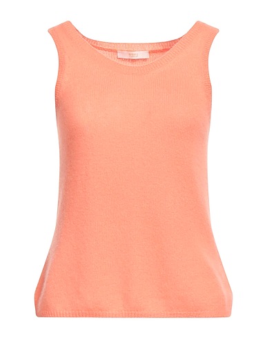 FEDELI Top Salmon pink 100% Cashmere