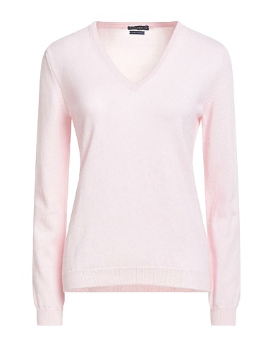 BALLANTYNE Kaschmirpullover  Hellrosa 100% Kaschmir
