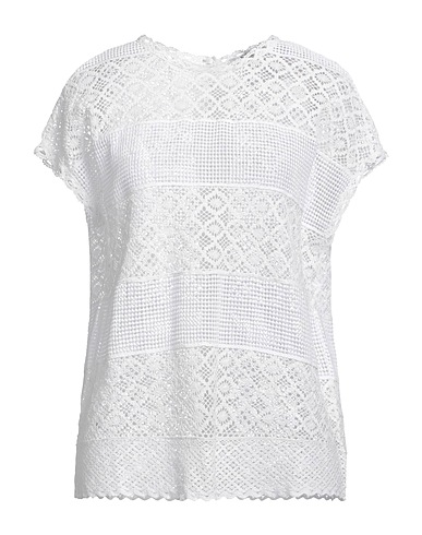 KANGRA Pullover Bianco 100% Cotone