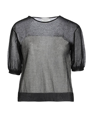 ANTIPAST Pullover Nero 76% Cotone, 24% Poliestere