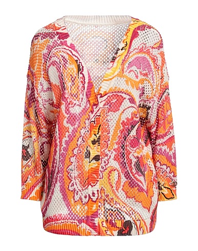 TWINSET Cardigan Orange 100% Cotton