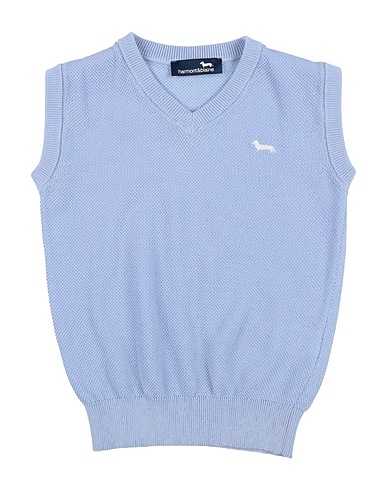 HARMONT & BLAINE Maglia Gilet Celeste 100% Cotone