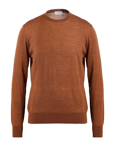 BALLANTYNE Jumper Brown 100% Wool