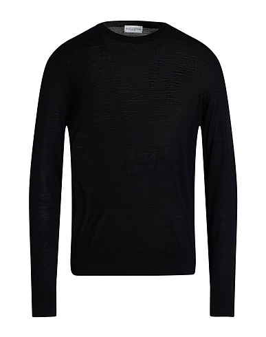 BALLANTYNE Jumper Black 100% Wool