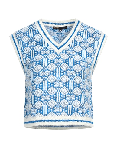 MAJE Jumper Azure 48% Acrylic, 20% Polyamide, 18% Synthetic fibers, 10% Wool, 4% Mohair wool