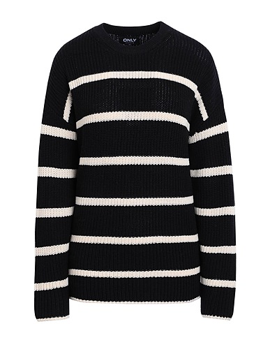 ONLY Pullover Schwarz 60% Baumwolle, 40% Acryl