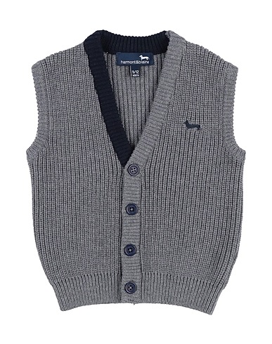 HARMONT & BLAINE Cardigan Grey 100% Cotton