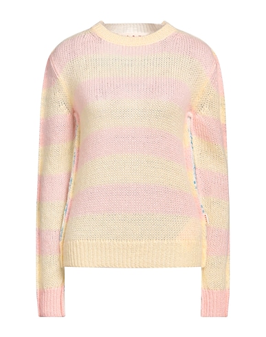 MARNI Sweater Pastel yellow 56% Wool, 22% Polyamide, 20% Mohair wool, 2% Virgin Wool