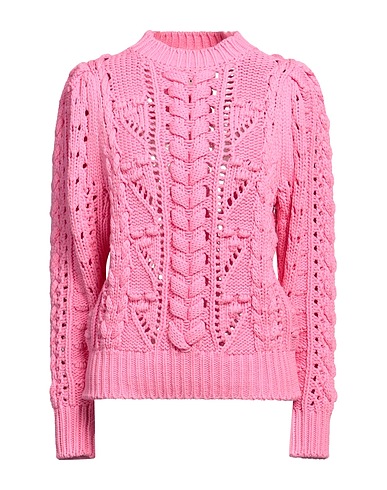 MARANT ÉTOILE Polo neck Pink 60% Cotton, 40% Polyamide