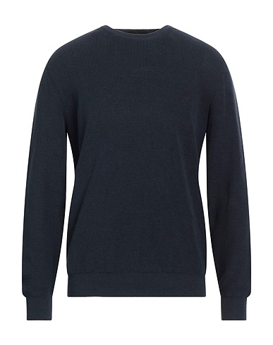 ROBERTO COLLINA Sweater Midnight blue 80% Organic cotton, 20% Linen
