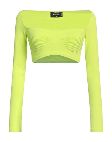 DSQUARED2 Top Verde lime 83% Viscosa, 17% Poliestere