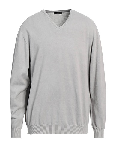 AROVESCIO Sweater Light grey 100% Cotton