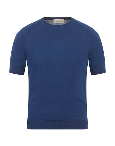 GRAN SASSO Jumper Blue 100% Cotton