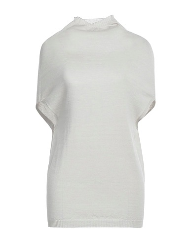 RICK OWENS Polo neck Beige 100% Virgin Wool