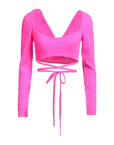 PATOU Top Fuchsia 90% Wool, 10% Cashmere