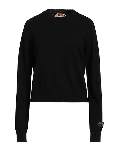 N°21 Pullover Nero 100% Lana Vergine