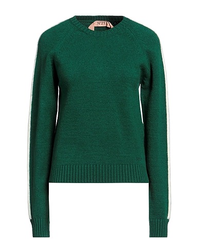 N°21 Jumper Dark green 39% Polyamide, 31% Acrylic, 30% Wool