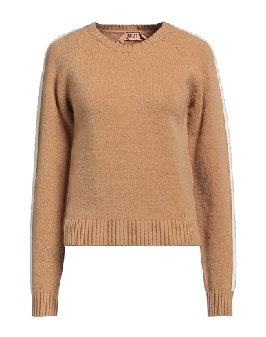 N°21 Jumper Beige 39% Polyamide, 31% Acrylic, 30% Wool