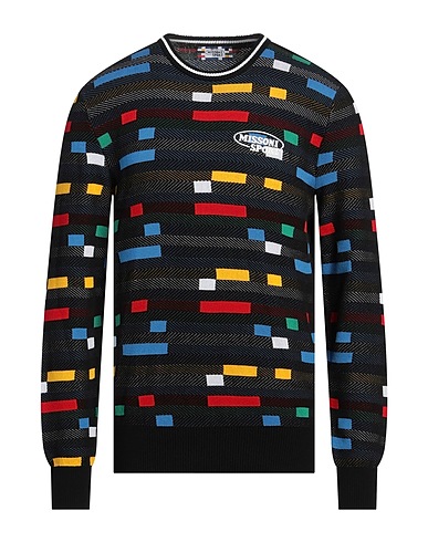 MISSONI Pullover Schwarz 100% Baumwolle