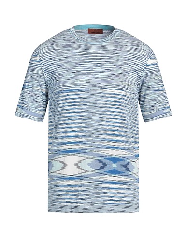 MISSONI Jumper Blue 100% Cotton