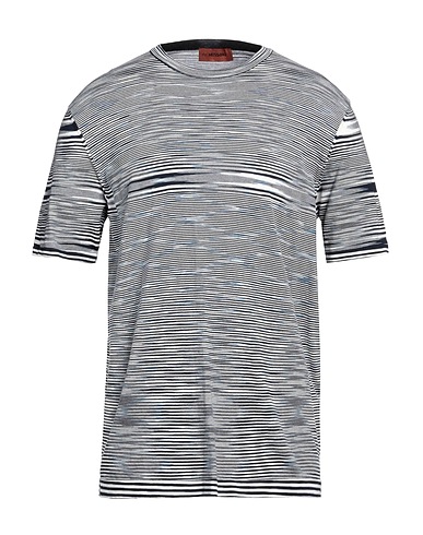 MISSONI Pullover Blu notte 100% Cotone