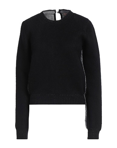 N°21 Pullover Nero 98% Lana Vergine, 2% Poliammide