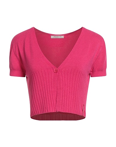 HINNOMINATE Cardigan Fuchsia 98% Viscose, 2% Elastane