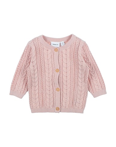 NAME IT® Strickjacke Hellrosa 100% Organische Baumwolle