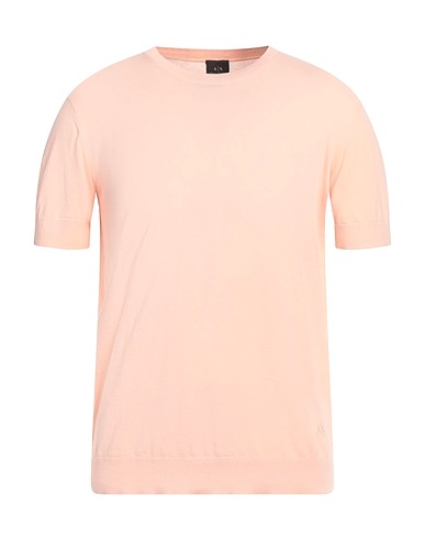 ARMANI EXCHANGE Sweater Salmon pink 100% Cotton