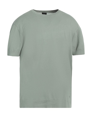 ARMANI EXCHANGE Jumper Sage green 100% Cotton