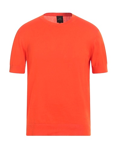 ARMANI EXCHANGE Jumper Orange 100% Cotton