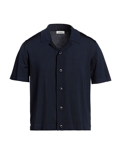 SANDRO Cardigan Midnight blue 83% Viscose, 14% Polyamide, 3% Elastane