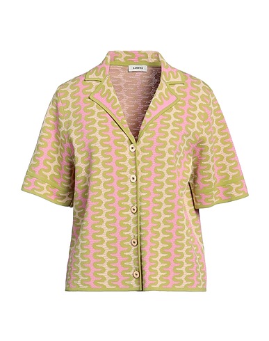 SANDRO Cardigan Lime green 62% Viscose, 38% Polyamide