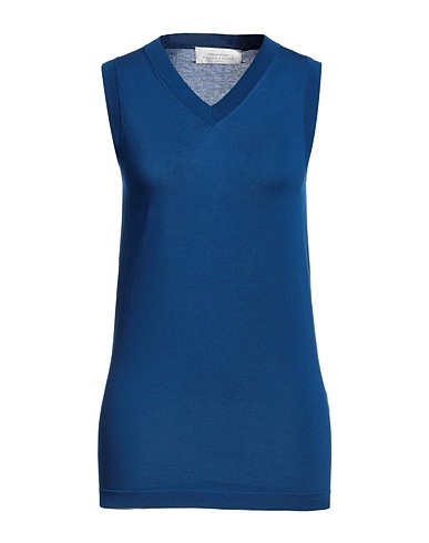 BALLANTYNE Pullover Blau 100% Baumwolle
