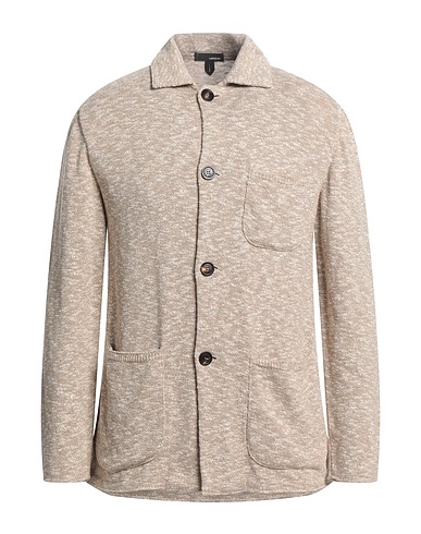 LARDINI Cardigan Beige 100% Cotton