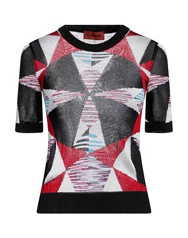 MISSONI Sweater Black 75% Viscose, 23% Cotton, 2% Polyamide