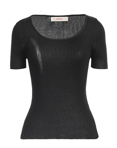 JUCCA Jumper Black 100% Cotton