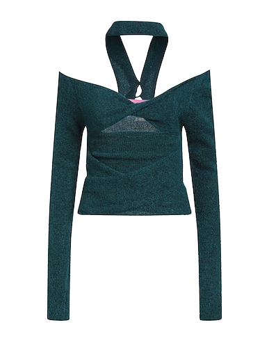 GAUGE81 Jumper VERDE PETROLIO 38% Mohair wool, 38% Wool, 19% Polyamide, 5% Elastane