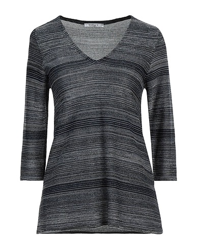 KANGRA Jumper Black 53% Viscose, 34% Cotton, 13% Polyester
