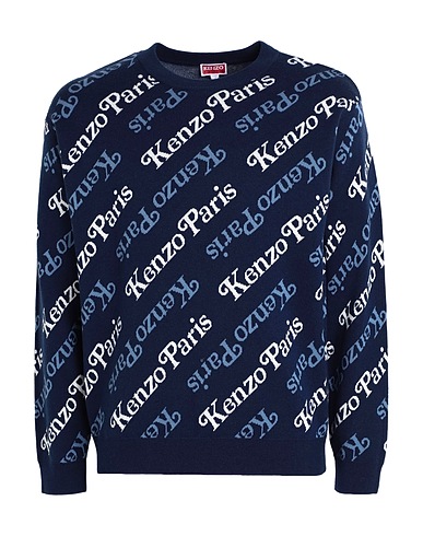 KENZO Pullover Marineblau 63% Baumwolle, 36% Wolle, 1% Lycra®
