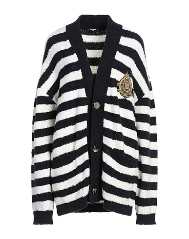 BALMAIN Cardigan Black 100% Cotton