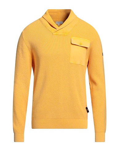 STAR POINT Pullover Giallo 100% Cotone
