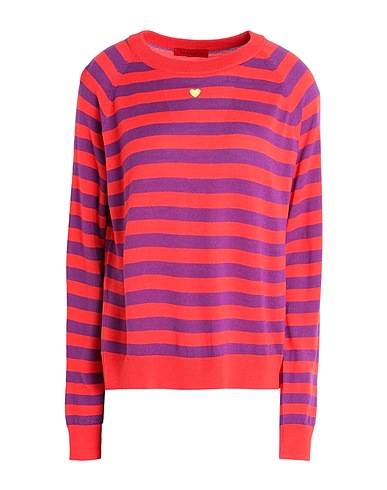MAX&Co. Sweater DOBERMAN	 Red 100% Virgin Wool