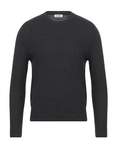 SANDRO Jumper Charcoal 69% Wool, 31% Acrylic