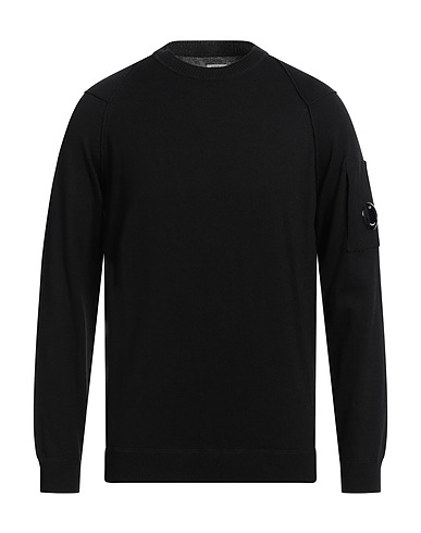 C.P. COMPANY Jumper Black 100% Cotton